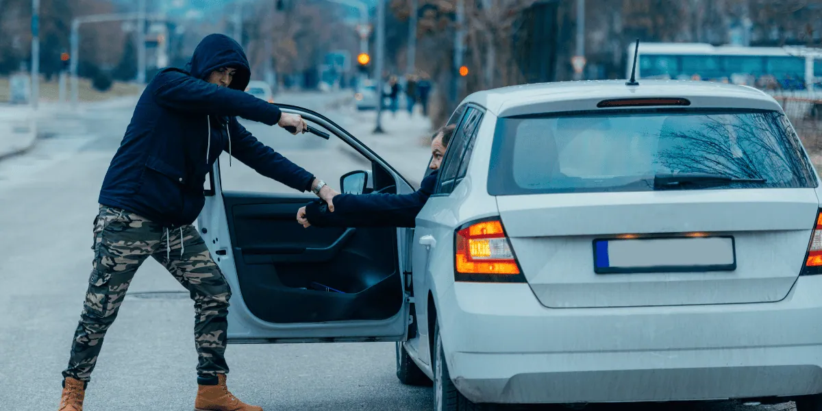 Crime scene depicting a shooting incident for victim resources